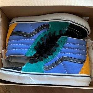 High top vans colorful